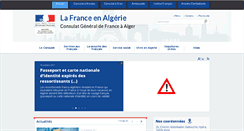 Desktop Screenshot of alger.ambafrance-dz.org