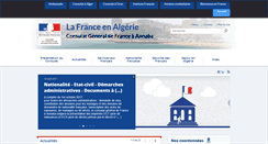 Desktop Screenshot of annaba.ambafrance-dz.org
